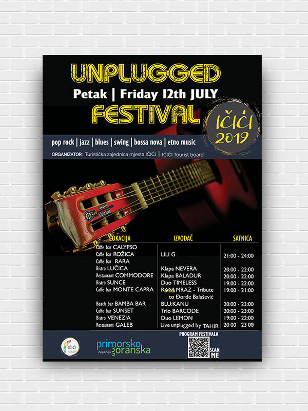 Plakat Unplugged festival